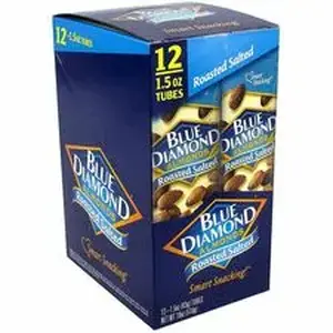 Green Rabbit GRR 22000735 - Almond - Individually Wrapped - Roasted & Salted - 1.50 oz - 1 / Carton
