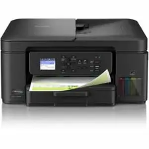 Brother BRT MFCT780DW - MFC-T780DW Wired & Wireless INKvestment Tank Inkjet Multifunction Printer - Color - Copier/Printer/Scanner - 16 ppm Mono/15.5 ppm Color Print - Automatic Duplex Print - Up to 2500 Pages Monthly - Flatbed, ADF Scanner - 2400 x 1200 dpi Optical Scan - Wireless LAN - Wi-Fi Direct, Apple AirPrint, Mopria, Brother Mobile Connect, Web Connect - USB