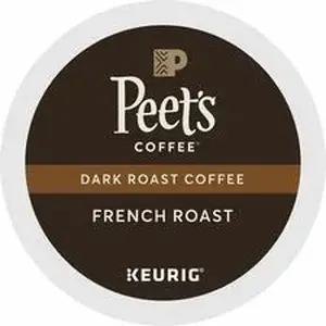 Keurig GMT 2405CT - Peet's Coffee™ K-Cup French Roast Coffee - Compatible with Keurig Brewer - Dark - 22 K-Cup - K-Cup - French Roast - 4 / Carton