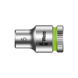 Wera 05003503001 - 8790 HMA ZYKLOP 1/4 SOCKET 5 X 23 MM