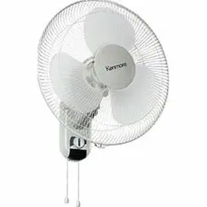 Equity ESM KM60050WH - ESM 16" Wall Fan - 3 Speed - Oscillating, Adjustable - White