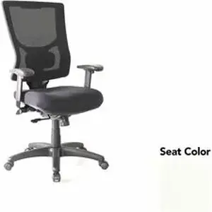 Lorell LLR 62015103 - Conjure High-Back Office Chair - Dillon Snow Seat - Mesh Back