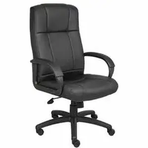 Norstar Office Products Inc BOP 7901 - Boss Caressoftplus Vinyl Executive High Back Chair