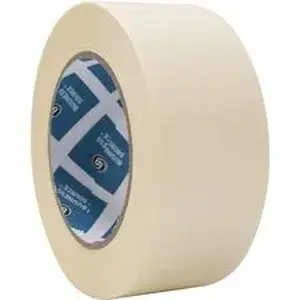 Business Source BSN 16442 - Utility-purpose Masking Tape - 60 yd Length x 2" Width - 3" Core - Tan - Crepe Paper Backing - For Holding, Bundling, Sealing, Masking - 1 Roll