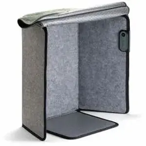Victor Tech VCT HTZ110 - Victor Heetz Foot and Leg Warmer Deluxe - 23" Height x 15.5" Width x 11.5" Depth - Gray - 1 Each