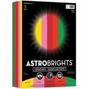 Wausau Coated Products WAU 21003 - Wausau Paper AstroBrights 65 lb Cardstock - Letter - 8 1/2" x 11" - 65 lb Basis Weight