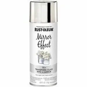 Rust-oleum Corporation RST 301494 - Rust-Oleum Specialty Mirror-Effect Spray Paint - Aerosol - Silver - 6 oz - 1 Each