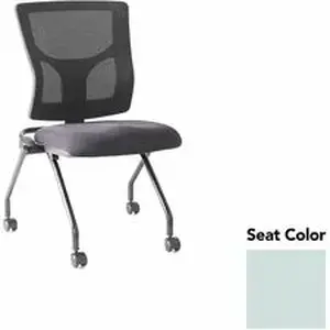 Lorell LLR 62020102 - Conjure Mesh Training Chairs - Castillo Breezy Polyurethane Foam Seat - Mesh Back - 2 / Carton