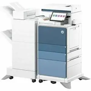 Hp HEW 6QN38A - LaserJet Enterprise 6800zfw+ Wired & Wireless Laser Multifunction Printer - Color - Copier/Fax/Printer/Scanner - 84 ppm Mono/84 ppm Color Print - 1200 x 1200 dpi Print - Automatic Duplex Print - Up to 100000 Pages Monthly - Color Flatbed, CIS, ADF Scanner - 600 dpi Optical Scan - Color Fax - Gigabit Ethernet - Wireless LAN - Apple AirPrint, Mopria, Microsoft Universal Print, Google Cloud Print, HP Web Jetadmin - USB - For Plain Paper Print