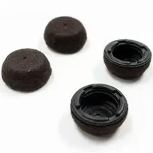 Lorell LLR 42327 - Floor Saver - Dark Brown - 16Pack