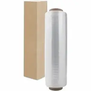 Central National Gottesman LDN XPLR2080R - Lindenmeyr Explorer Cast Machine Stretch Film - 19.69" Width x 5000 ft Length - Puncture Resistant, Disposable - Clear - 1 Roll