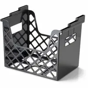 Business Source BSN 08123 - Desktop File Organizer - Desktop - Black - 1 Each