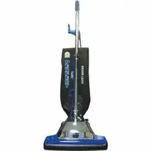 Vacuum America Clean VAC P108 - V.A.C. Upright Quiet Series Vacuum - 870 W Motor - Bagged - 16" Cleaning Width - Carpet - 50 ft Cable Length - Black