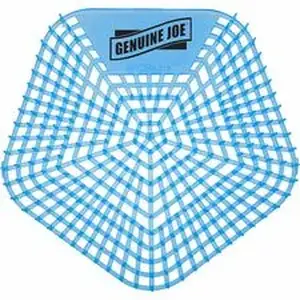 Genuine Joe GJO 85189 - Joe Urinal Screens - Lasts upto 30 Days - Odor Neutralizer - 10 / Carton - Blue