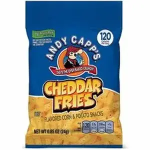 Andycapps GRR 20900464 - Cheddar Fries - Cheddar Cheese, Corn - 1 Carton