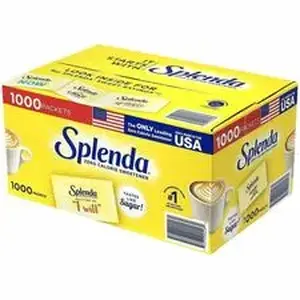 Green Rabbit GRR 22000459 - Splenda No Calorie Sweetener - Artificial Sweetener - 1000 Packets/Bag - 1 / Carton