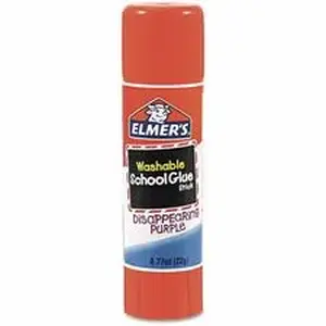 Elmer's Products, Inc. EPI E524EA - Elmer's Disappearing Color School Glue Sticks - Clear - 1 Each