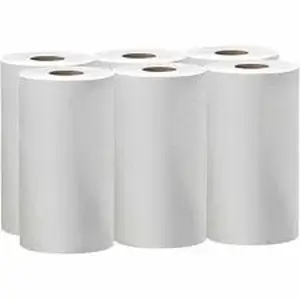 Kimberly Clark KCC 35421 - Wypall X60 Wipers - For Multipurpose, General Purpose - Cloth - 19.60" Length x 12.20" Width - Recommended For: Grease Remover, Soil Remover, Lubricant Remover, Water Absorber, Adhesive Remover - Absorbent, Reinforced, Perforated, Disposable, Sturdy, Strong, Easy Tear, Lightweight, Residue-free, Durable, Wet Strength - White - 130 Sheets/Roll - 6 / Carton