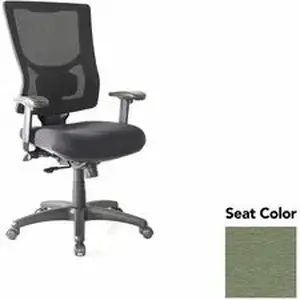 Lorell LLR 6201548 - Conjure High-Back Office Chair - Fuse Cress Seat - Mesh Back