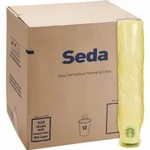 Starbucks Coffee Company SBK 05871 - Starbucks Cup - 12 fl oz - White - Recycled