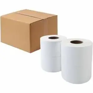 Central National Gottesman LDN XPLRTT4X6RLP - Lindenmeyr Explore Thermal Transfer Labels - x 4" Width x 6" Length - Roll - Thermal - Clear - Perforated - 1000 / Roll - 4000 Total Label(s) - For Label Printer - 1000 Labels/Roll - 1 Carton