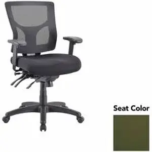 Lorell LLR 6200127 - Multifunctional Mesh Mid-back Executive Chair - Canyon Fern Seat - Mesh Back - Mid Back - 1 Each