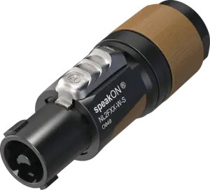 Hosa Tech NL2FXX-W-S - Neutrik 2-Pole speakON Connector - Premium Audio Solution