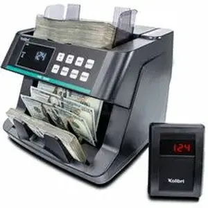 Kolibri Gmbh CDA KBC3000 - Kolibri Kolibri Top-Loading Bill Counter - Counts @ 200 bills/min - Gray