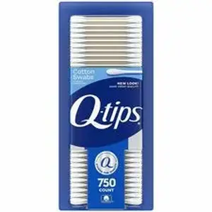Soapbox SBX 09824CT - Q-Tips Cotton Swabs - White - Cotton - Soft - 12 / Carton