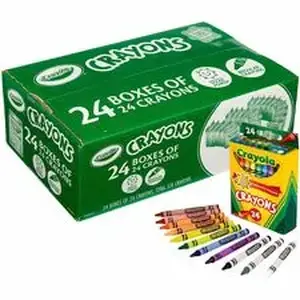 Crayola CYO 523036 - Bulk Crayons - Regular - For Child - Multi - 24 / Pack
