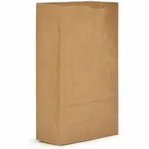 Ajm Packaging Corp. AJM GB06NP5CES - AJM Paper Grocery Bags - Natural Kraft - Paper - Grocery, Supplies - Recycled - 500 / Carton