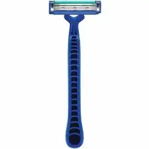 Procter & Gamble PGC 03915 - Gillette Shaving Razor - Textured Handle - Blue - 1 / Carton - Comfortable