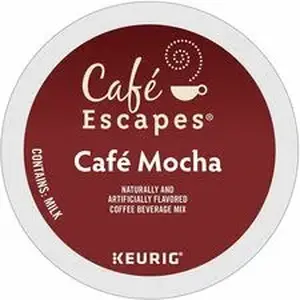 Keurig GMT 6803CT - Café Escapes® K-Cup, Pod Cafe Mocha - Compatible with Keurig K-Cup Brewer - 24 K-Cup - K-Cup, Pod - Cafe Mocha - 4 / Carton