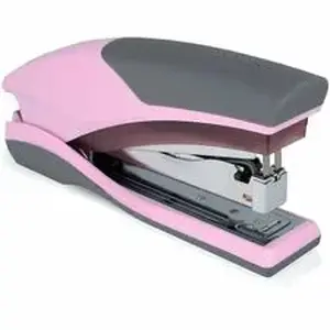 Acco Brands SWI 66401 - Swingline Optima 25 Reduced Effort Stapler - Staples Upto 25 Sheet - Holds Upto 210 Staple - Full Strip - Pink - Plastic, Metal - 1 Each