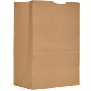 Ajm Packaging Corp. AJM GS52NP5CES - AJM Kraft Grocery Sacks - 6.72 gal Capacity - Natural Kraft - Paper - Foodservice, Grocery, Supplies - 500 / Carton