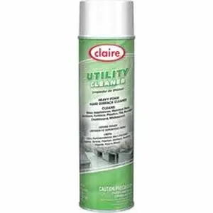 The Claire Manufacturing Company CGC CL862 - Claire Gleme Utility Cleaner - For General Purpose, Multipurpose - Spray, Foam - Mild Solvent Scent - 1 Each - Anti-fog, Anti-static - White