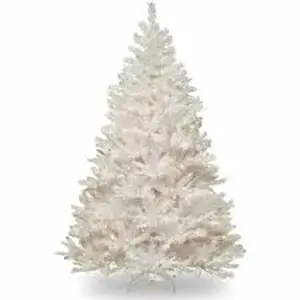 National Tree Company NLT 729083675737 - National Tree Winchester Pine Christmas Tree - White - Christmas Theme - Vertical
