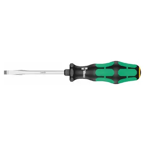 Wera 05007672001 - Kraftform Plus 334 SK Slotted Screwdriver with Lasertip