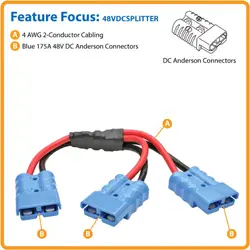 Eaton Tripplite-48VDCSPLITTER