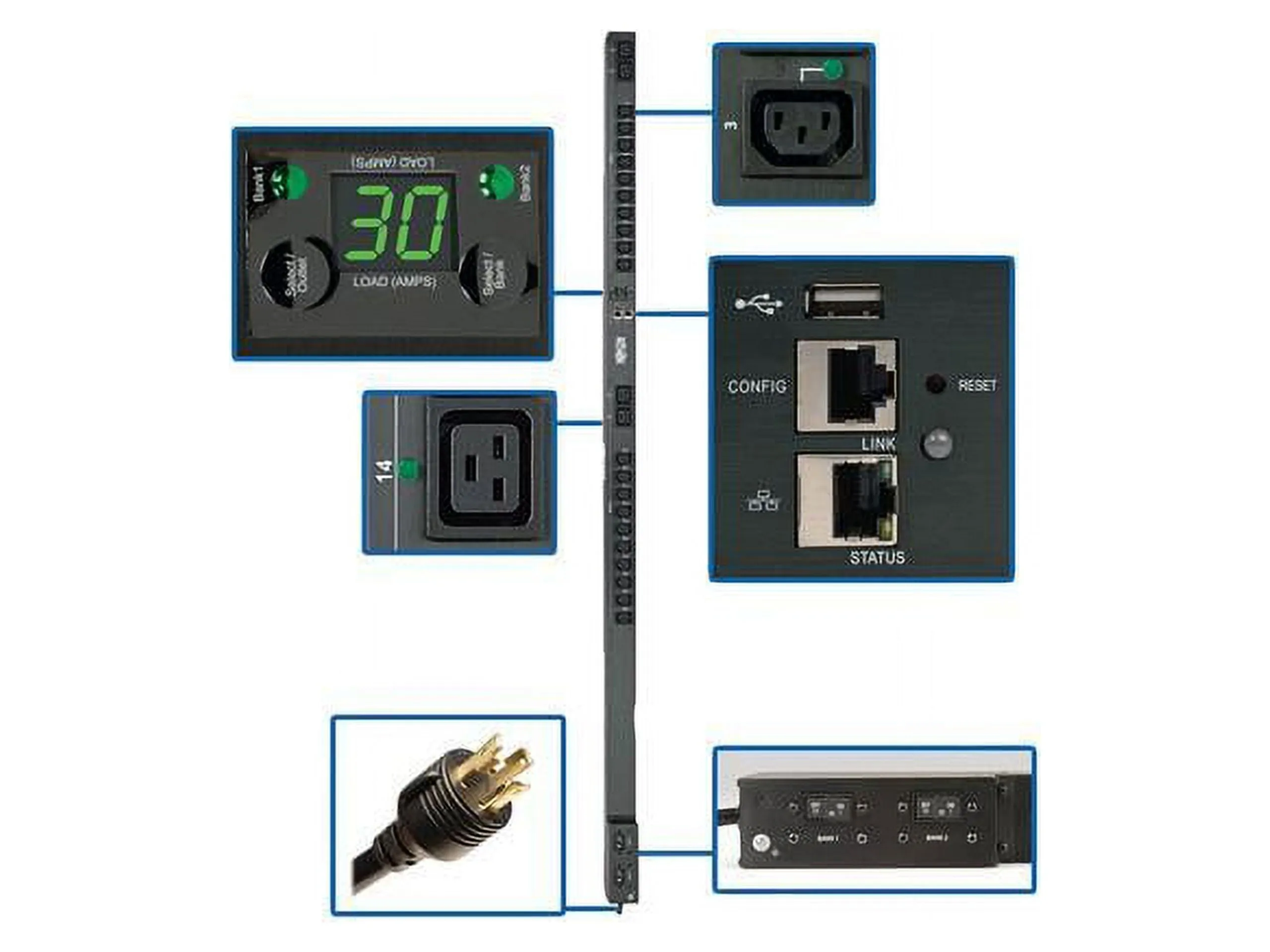 Eaton-TRPPDUMVR30HVNETLX