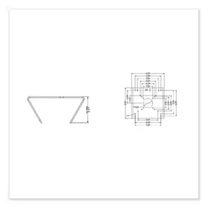 Adesso Innovation Gyration ACS-J110 - POLE MOUNT ADAPTER