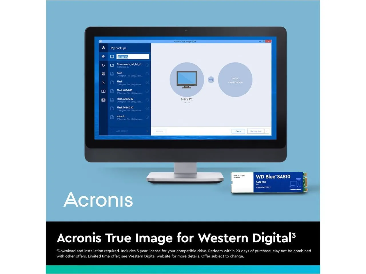 Western Digital-WDS100T3B0B00AXS0