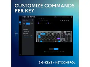 Logitech 920-012704 - G915 X LIGHTSPEED LOW-PROFILE GAMING KEYBOARD - WIRELESS