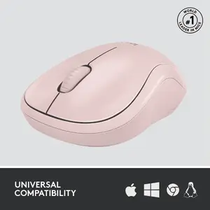 Logitech 910-006126 - M220 Silent Wireless Mouse - Rose Pink