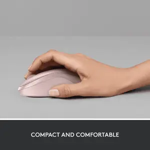 Logitech 910-006126 - M220 Silent Wireless Mouse - Rose Pink
