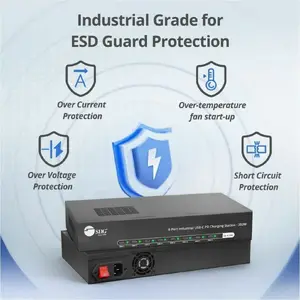 Siig ID-US0E11-S1 - HIGH-POWER OUTPUT SIIG ID-US0E11-S1 PROVIDES 350W TOTAL OUTPUT ACROSS 8 USB-C PO