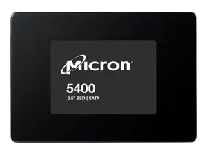 Crucial MTFDDAK480TGB-1BC1ZABYYT - MICRON 5400 MAX 480GB SATA 2.5 (7MM) NON-SED SSD TRAY - MTTF: 3.0 MILLION DEVIC