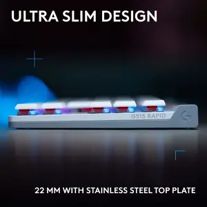 Logitech 920-013871 - G515 Rapid TKL Analog White