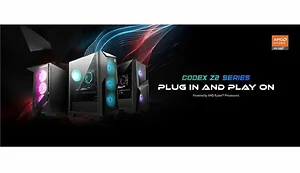 Msi CODZ2CB8TA489 - CODEX Z2C (TOWER) GAMING DESKTOP, AMD R7-8400F, GEFORCE RTX 3050 6G, 8GB MEM