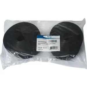 International Connectors And Cable Corp. ICACSQVKBK - Bulk Velcro Qwik Tie 893 75 FT Roll x 10 Black